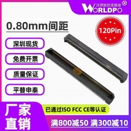 Alternatif SAMTEC Shentai ERF8-060-05.0-L/S-DV-K-TR Pengepala Wanita 120Pin Tinggi 7/10mm