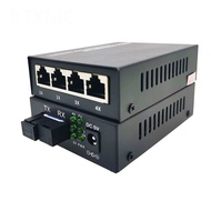 Optical fiber Media Converter Gigabit Fiber Switch With Power Supply 1F2E 2F2E 1F4E 2F8E 2F4E 4F3E 8
