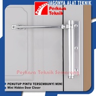 Mini Hidden Door IKURA Closer Automatic Door Stopper Hinge