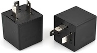 2Pcs 111953227D Relay Turn Signal/Emergency Light,3 Pin DC12V 20A Plug in,for Beetle 1971-1977/Super
