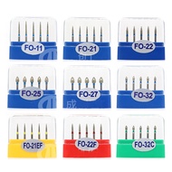 100pcs Dental Diamond burs FG bur FO series FO-11,FO-21,FO-22,FO-22F,FO-21EF