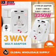 Adapter Type-C Adapter Plug USB Charger Plug Adapter Extension Plug Charger Adapter Socket USB Exten