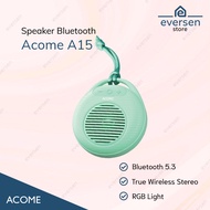 Speaker Bluetooth 5.3 Acome A15 Mini 3W TWS RGB Ultra Bass