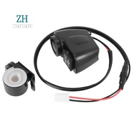 12V To 5V Motorcycle Usb Charger For Moto 2.1A 12V Motorcycle Charger With Voltmeter Led Display The