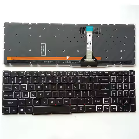 US Laptop Keyboard for ASUS Nitro 5 AN515-56 AN515-57 AN517-53 AN517-54 PK133AU2A12