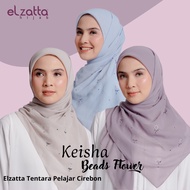 Hijab VEIL RECTANGULAR HIJAB LATEST PLAIN SEQUENCE RECTANGULAR HIJAB BEADS FLOWER ELZATTA