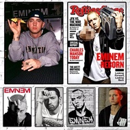 Eminem Posters 8 Mile Poster Hip Hop Rapper Singer Eminem Poster Canvas Painting Home Decor Wall Art