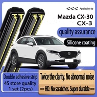 MAZDA CX3 CX30 (2015-2023) WIPER  New Upgrades Car Double Rubber Strip Wiper