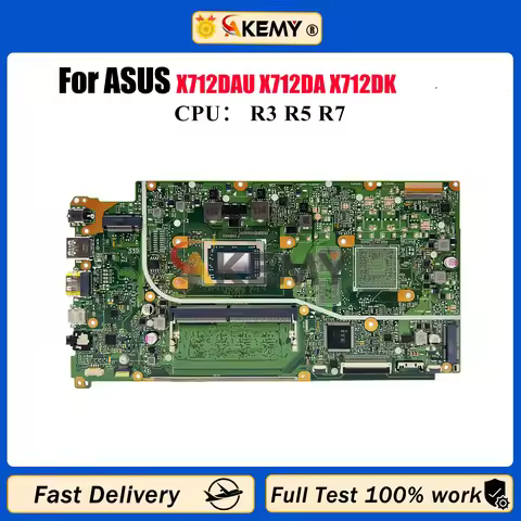 X712DAU Laptop Motherboard For ASUS VivoBook X712D F712D M712D V5000d M5050D X712DA X712DK X712DAP M