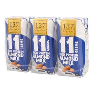 137 Degrees High Protein Almond Milk Original 3 x 180ml
