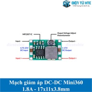 Mini360 1.8A 3A Micro DC-DC Voltage Reducer