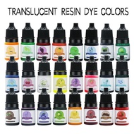 24 Colors Epoxy Resin Pigments Environmentally Friendly UV Epoxy Resin Dye Suitable For Coloring DIY