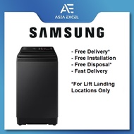 SAMSUNG WA10CG4545BVSP 10KG BLACK TOP LOAD WASHING MACHINE WITH ECOBUBBLE™