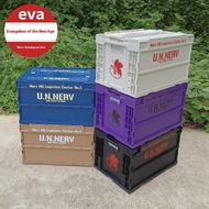 Box Storage Large Capacity Foldable Storage Box Industrial Wind Plastic Storage Box