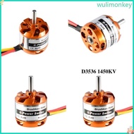 WU Precisions Crafted D3536 Brushless Motor Engine Superior Heat Resistance Motor for Extended  Flig
