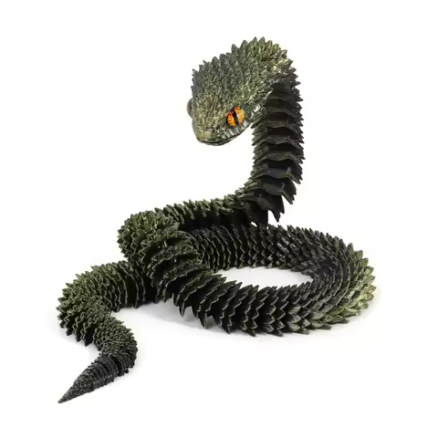 3D Printed Snake Dragon 3d Printed Figures New Year Decoration Traditional Table Ornament 3d Toys Gi