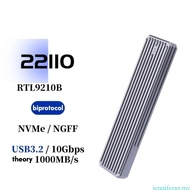 jenniferag.my NVME  SSD External Enclosure Case Box for 2230-2280 22110 SSD Enhanced Heat Dissipatio