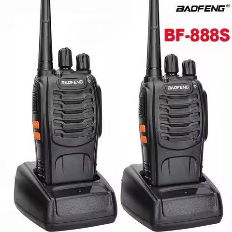 1/2Pcs Wholesale Original Baofeng BF-888S 5km Long Range Walkie Talkie Two Way Radio BF 888S Channel