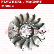 MESIN MS382 382 Flywheel Magnetic Fan Senso Chainsaw Machine