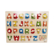 GKIDS YF-056 Children's ABC Alphabet Learning Puzzle Board Toy - Education Kids Spelling Matching Le