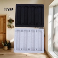 V&P 1Pcs 4 Slots Base Braet For NMMiner 2.8 Inch Bitcoin Crypto Solo Lottery Miner 4 Slots Stand Whi