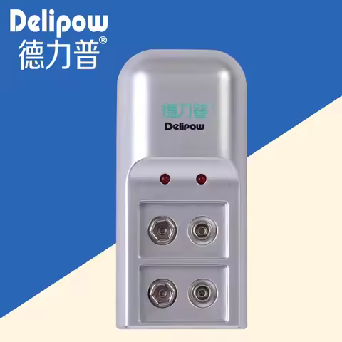 New Delipow Battery Charger 9V Nine Volt Battery Charger 9V Two Intelligent Fast Charging 9 V 029 Re