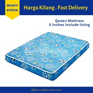 5 Inches Queen Foam Mattress / Queen Mattress Budget / Tilam Queen 5 Inci / Tilam Foam Queen / Tilam