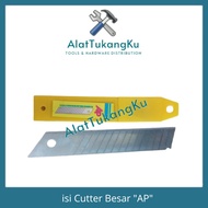 Isi Refill Cutter Besar AP/Mata Pisau Cutter Besar