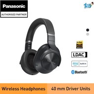 PANASONIC TECHNICS EAH-A800E WIRELESS HEADPHONES WITH NOISE CANCELLING AND MICROPHONE EAH-A800E-K/S