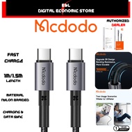 【1Yr Warranty】 MCDODO Prism Series 65W Type-C to Type-C Type-C 6A Data Cable CA 313 285 359 358