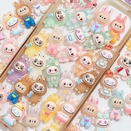 Decoden Resin Charms 50PCS Slime Charms Cabochon Craft Flatback Resin Supplies for DIY, Scrapbooking