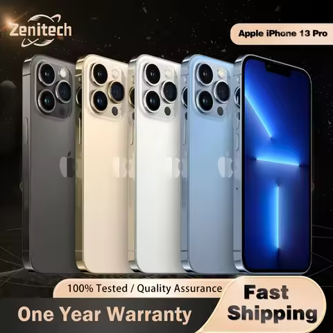 Original Apple iPhone 13 Pro 5G Mobile Phone Face ID NFC 128GB/256GB 120Hz 6.1'' OLED A15 IOS Hexa-C