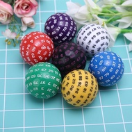 100 Sided Polyhedral Dice D100 Multi Sided Acrylic Dices for Table Board Game
