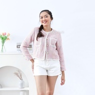 ELYCLOTH | REINA TWEED BLAZER | PREMIUM TWEED WOMEN'S BLAZER