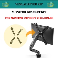 Monitor VESA Adapter Kit for NON VESA MONITOR up to 27 inches LED LCD 75mm and 100mm mounting Bracke