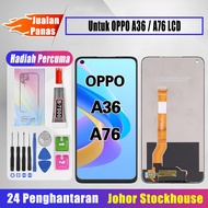 Original Skrin Untuk OPPO A36 / A76 LCD