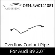 8W0121081 Engine Crankcase Breather Hose Radiator Overflow Coolant Pipe for Audi B9 2.0T
