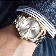original watch for men fashion automatic men's watch Stainless Steel Calendar Unisilver/Gold Thin Me