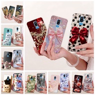 6.0" For Samsung Galaxy J8 2018 Case J810F J810G J810Y Cover Fashion Butterfly Soft Silicone Clear F
