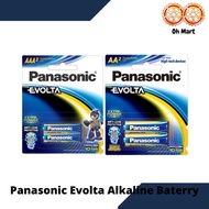 Panasonic Evolta Alkaline Battery AA2/AAA2 2Pcs