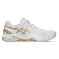 Asics Gel Dedicate 8 White/Champagne Women Pickleball Shoes 1042A236.105 25123132900