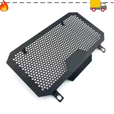 1 Piece Motorcycle Radiator Grille Guard Cover Black Metal For HONDA CB500X CB500 CB400X CB400F 2013