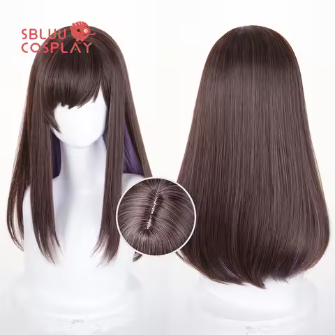 SBluuCosplay Arknights Priestess Cosplay Wig Halloween Party Accessory
