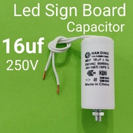 16uf 250V Led sign Board Capacitor kapasitor papan iklan led 16uf