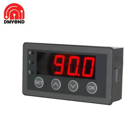 Digital Display Meter 0-10V 0-20mA 2-10V 4-20mA Analog Signal Input 0-10V Indicator Process Panel Me