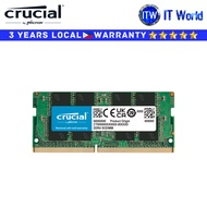 Crucial 16GB (1x16GB) DDR4 3200MHz SODIMM High Speed Laptop Memory CT16G4SFRA32A itw