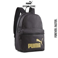 PUMA BASICS - กระเป๋าเป้สะพายหลัง PUMA Phase Backpack สีดำ - ACC - 07994303