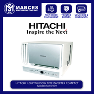 Hitachi 1HP Compact Window Type Full DC Inverter Aircon RA10HSVC