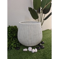 Pasu Hiasan Fiber indoor & outdoor pot garden