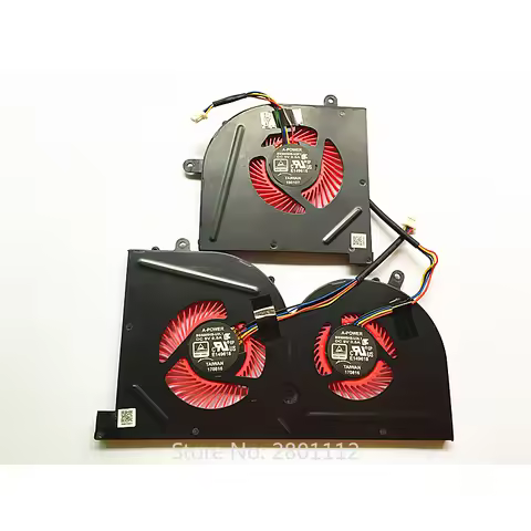 CPU GPU Cooling fan for MSI GS63 GS63VR 6RF 6RF-001US 7RF 7RF-212UK GS73 GS73VR 6RF 7RF 7RG MS-16K2 